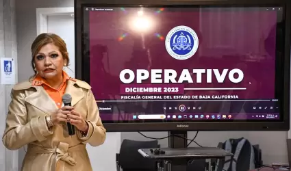 Emite fiscal general Ma. Elena Andrade Ram�rez, recomendaciones para tener feste
