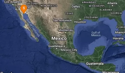 Sismo de magnitud 4.2 sacude al noreste de San Felipe, Baja California