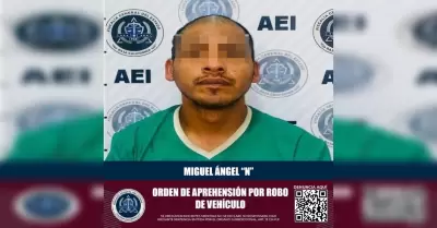 Detenido por robo de vehculo