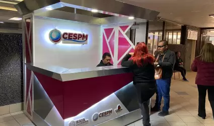 CESPM módulo de atención a clientes en el ayuntamiento de Mexicali