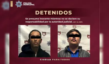 Detenidos con armas y con droga