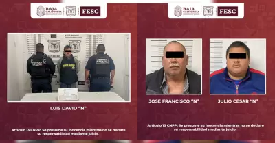 Detenidos con armas de fuego