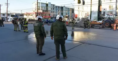 Atienden fuga de gas en bulevar Bentez