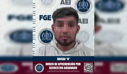 Sujeto implicado en el delito de secuestro