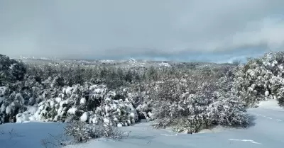 Nevadas en sierras y temperaturas minimas de 2 grados