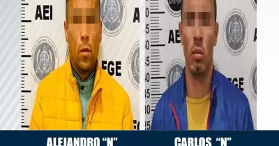Detenidos por robo de vehculo