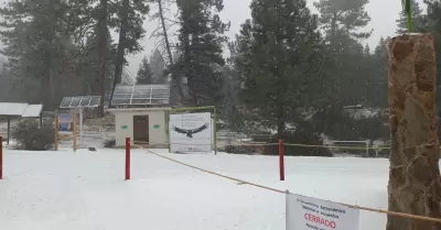 Nevada en la sierra San Pedro Mrtir