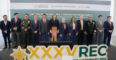 Participa Marina del Pilar en reuni�n de embajadores y c�nsules 2024
