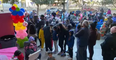 Realizan tradicional convivencia de Da de Reyes