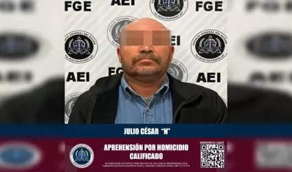 Sujeto implicado en un homicidio