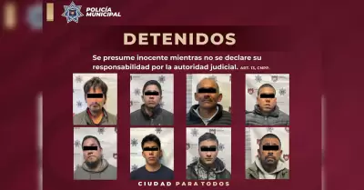 Detenidos con armas