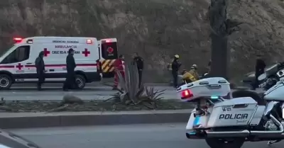 Accidente mltiple en la carretera Rosarito-Tijuana deja heridos graves