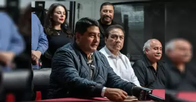 El "Terrible" Morales asegura que noquear� a panistas en el siguiente round poli