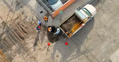 Inicia CESPM jornada de desazolve en el fraccionamiento Las Californias