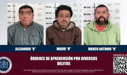 Detenidos