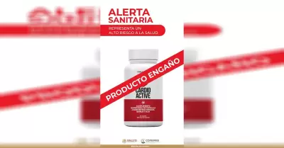 Cardio Active es un producto engao y riesgoso para la salud