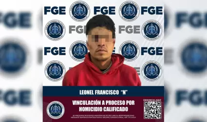 Vinculado a proceso a por homicidio calificado