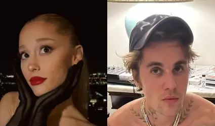 Ariana Grande y Justin Bieber.