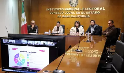 Vocales del INE Baja California recibieron curso de Perspectiva de Inclusi�n par