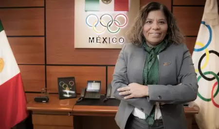 Mara Jos Alcal, exclavadista y primera presidenta del Comit Olmpico Mexican