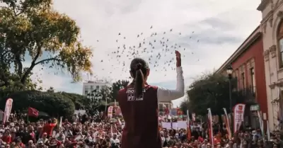 Claudia Sheinbaum en Durango