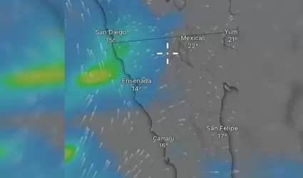Pron�stico de lluvias intensas se acerca a Baja California