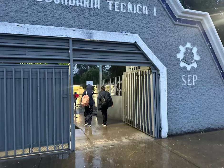 Pocos los alumnos se presentaron a clases en las escuelas que conforman el complejo educativo Agua caliente