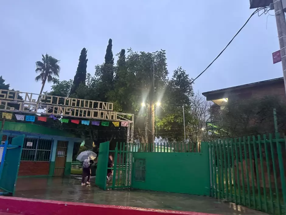 Pocos los alumnos se presentaron a clases en las escuelas que conforman el complejo educativo Agua caliente