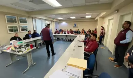 Imparte CESPM capacitaci�n sobre el manejo de aguas residuales y equipos de prot