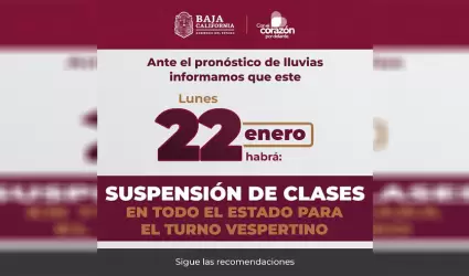 Suspensi�n de clases