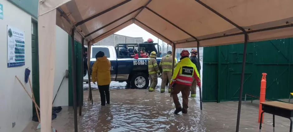 Tijuana en caos por tormenta