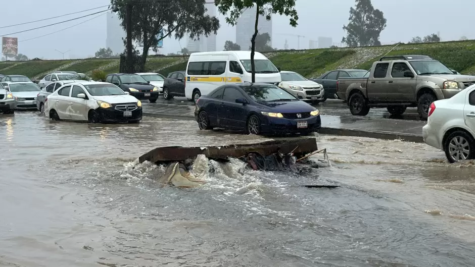 Tijuana en caos por tormenta