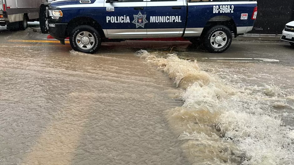 Tijuana en caos por tormenta