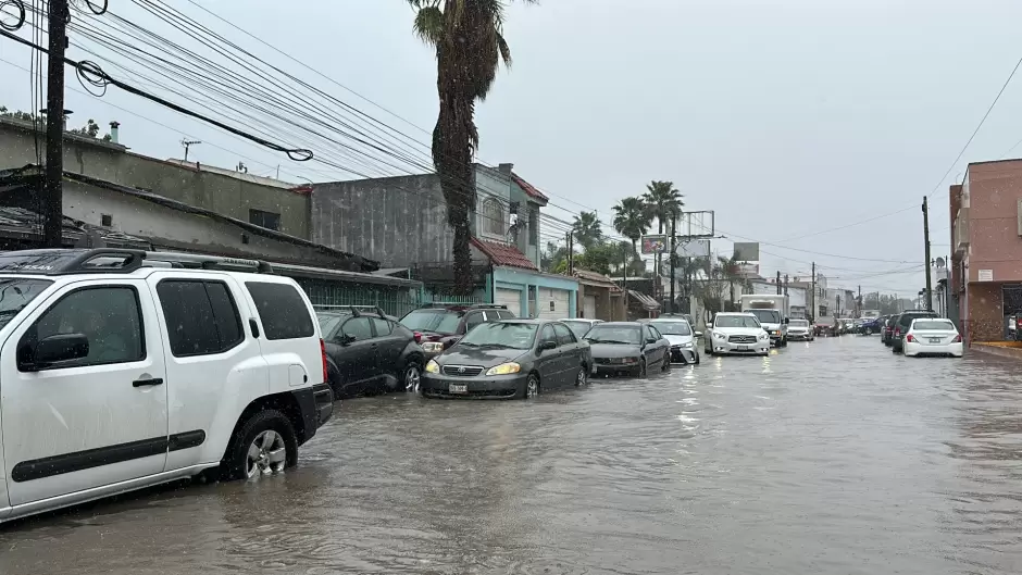 Tijuana en caos por tormenta