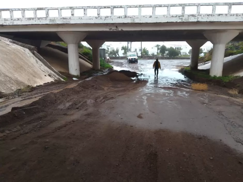 Recorridos por zonas afectadas por lluvias