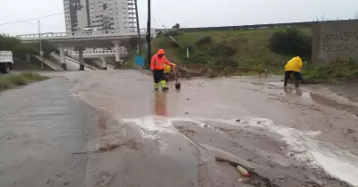 Recorridos por zonas afectadas por lluvias