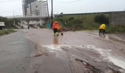 Recorridos por zonas afectadas por lluvias