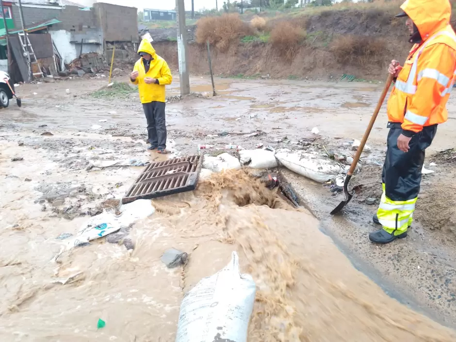 Recorridos por zonas afectadas por lluvias