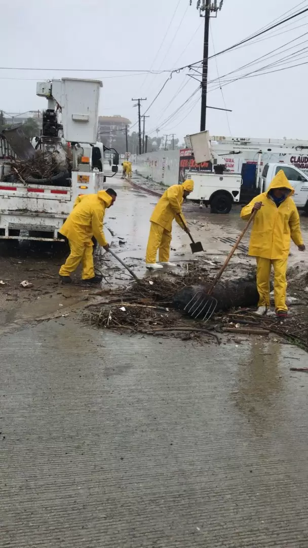 Afectaciones por Playas de Rosarito