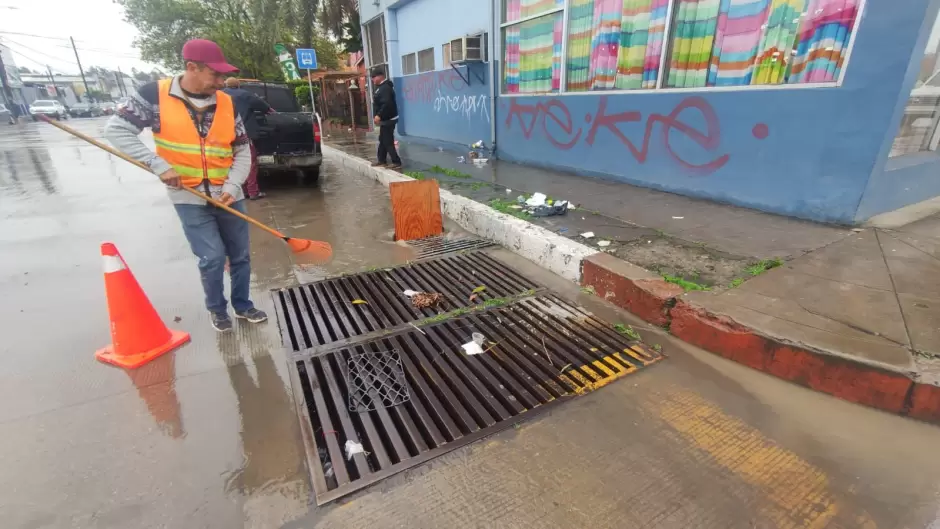 Incidentes por lluvia Ensenada