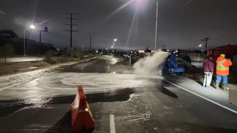 Despliega CESPM operativo nocturno para mitigar impacto del fen�meno meteorol�gico