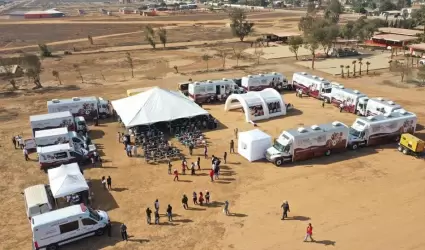 Ofrecen centros de salud m�viles servicios gratuitos del 23 al 27 de enero