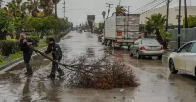 Resalta secretario de seguridad labor de policas tras lluvias