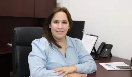 Secretaria Ejecutiva en funciones del IEEBC, Lorenza Gabriela Soberanes Eguia