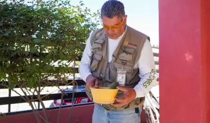 Exhorta Secretar�a de Salud llevar a cabo acciones de lava, tapa voltea y tira