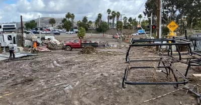 Afectaciones por lluvias en San Diego
