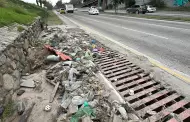 Lamentan autoridades que ciudadana siga tapando pluviales y desarenadores con basura