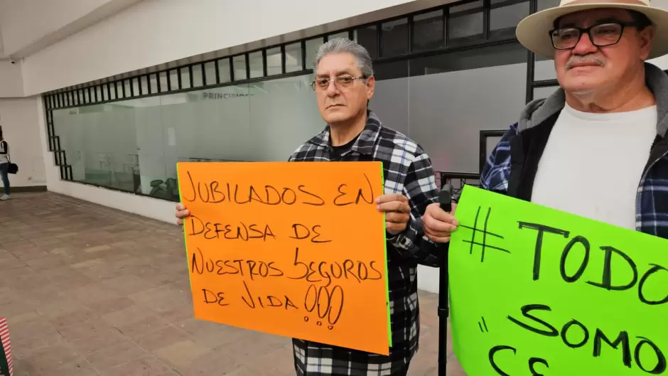 Jubilados de la Cespt piden se restituya seguro de vida en contrato colectivo sindical