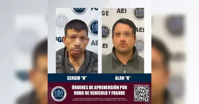 Detenidos por robo de vehculo y fraude