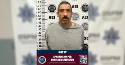 Hombre es aprehendido por agentes